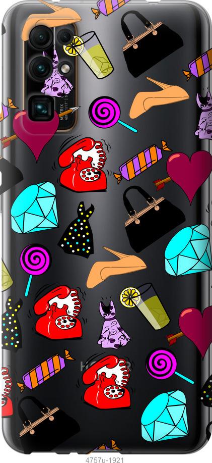 

Чехол на Huawei Honor 30 stickers