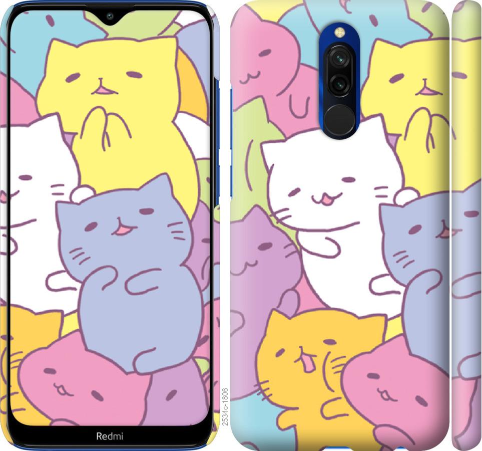 Чехол на Xiaomi Redmi 8 Котики