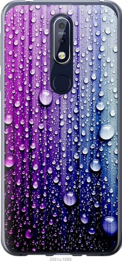 

Чехол на Nokia 7.1 Капли воды