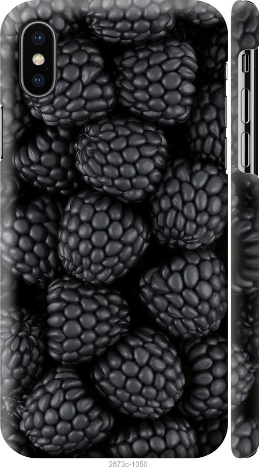 

Чохол на iPhone XS Чорна ожина