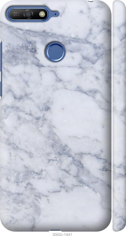 

Чохол на Huawei Honor 7C Блакитний мармур