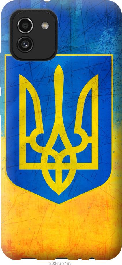 

Чохол на Samsung Galaxy A03 A035F Герб України