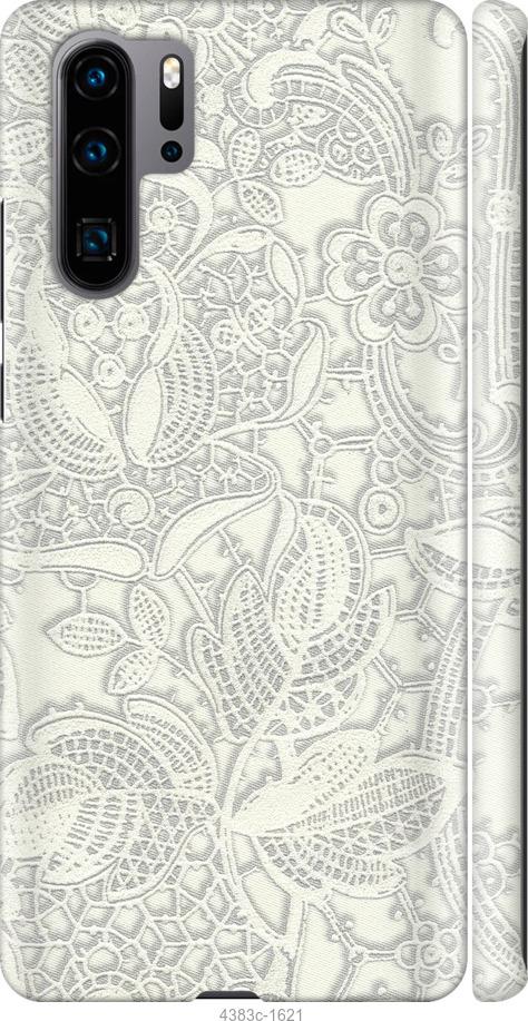 

Чехол на Huawei P30 Pro Белое кружево
