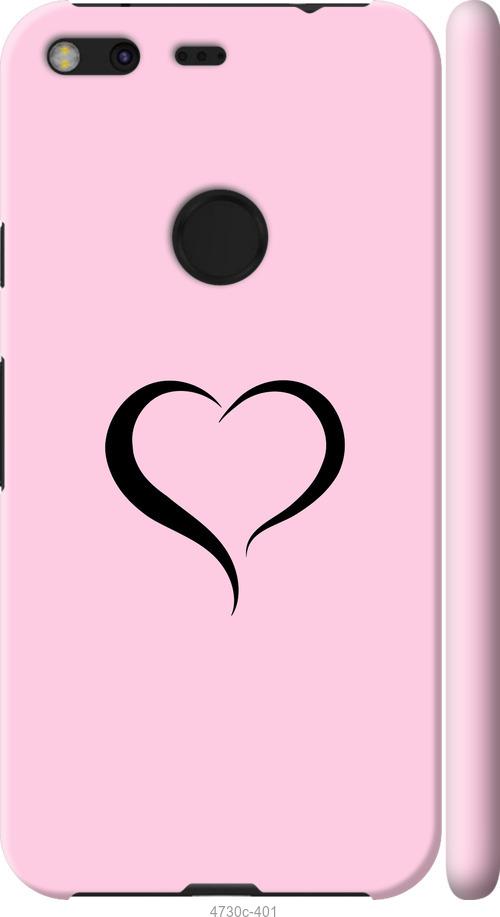 

Чехол на Google Pixel XL Сердце 1