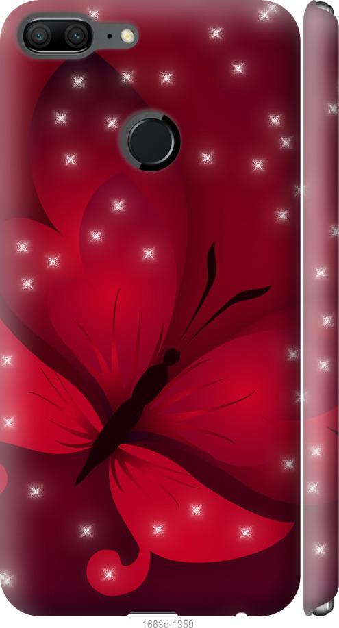 

Чехол на Huawei Honor 9 Lite Лунная бабочка