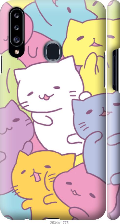 

Чехол на Samsung Galaxy A20s A207F Котики