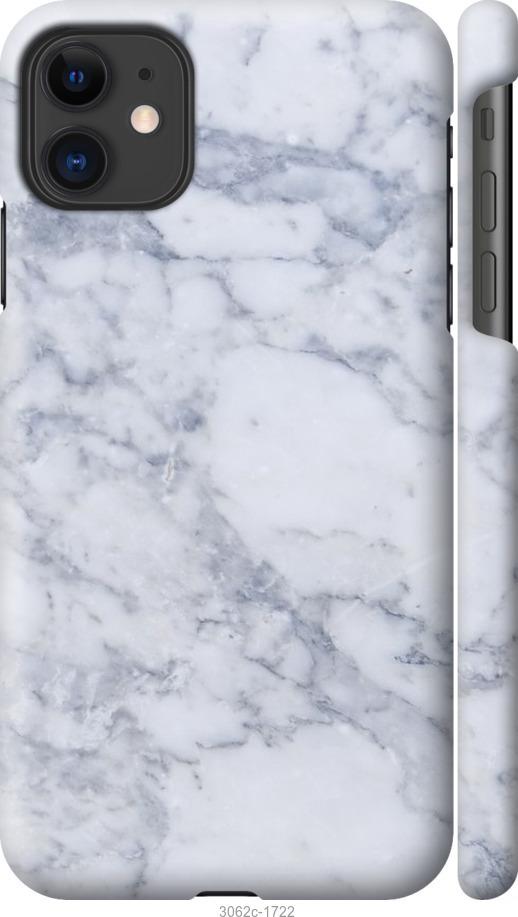 

Чохол на iPhone 11 Блакитний мармур