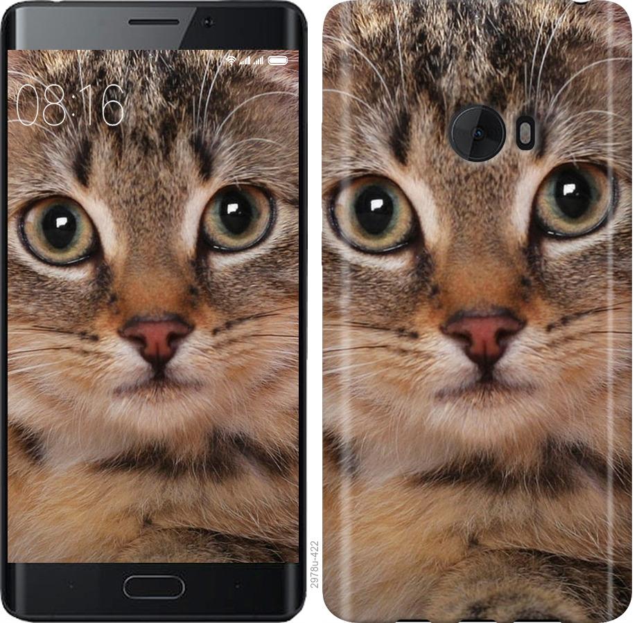 

Чехол на Xiaomi Mi Note 2 Полосатый котик
