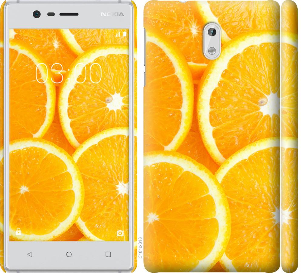 

Чохол на Nokia 3 часточки апельсина