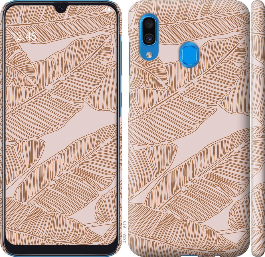 

Чохол на Samsung Galaxy A20 2019 A205F Листя банана