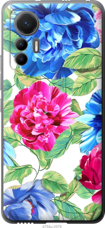 Чехол на Xiaomi 12 Lite Цветы 21