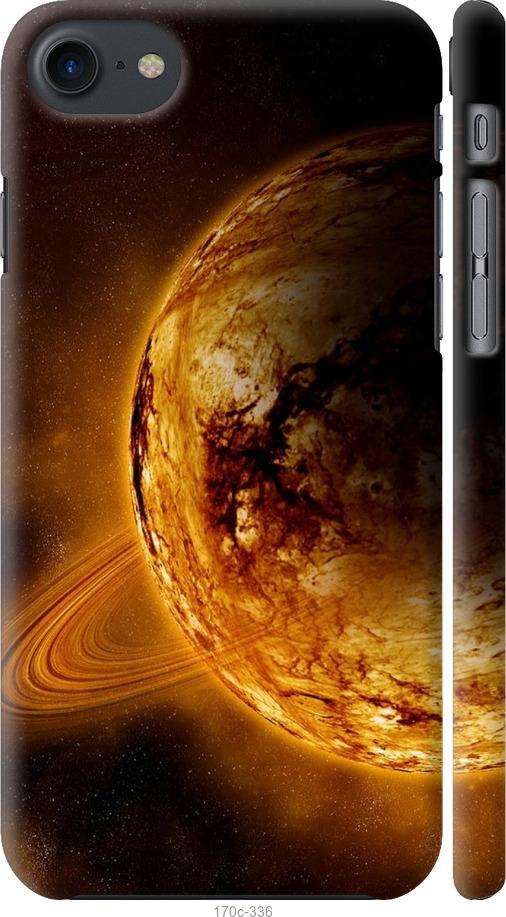 

Чохол на iPhone 8 Жовтий Сатурн