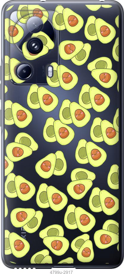 Чохол на Xiaomi 13 Lite Веселі авокадо