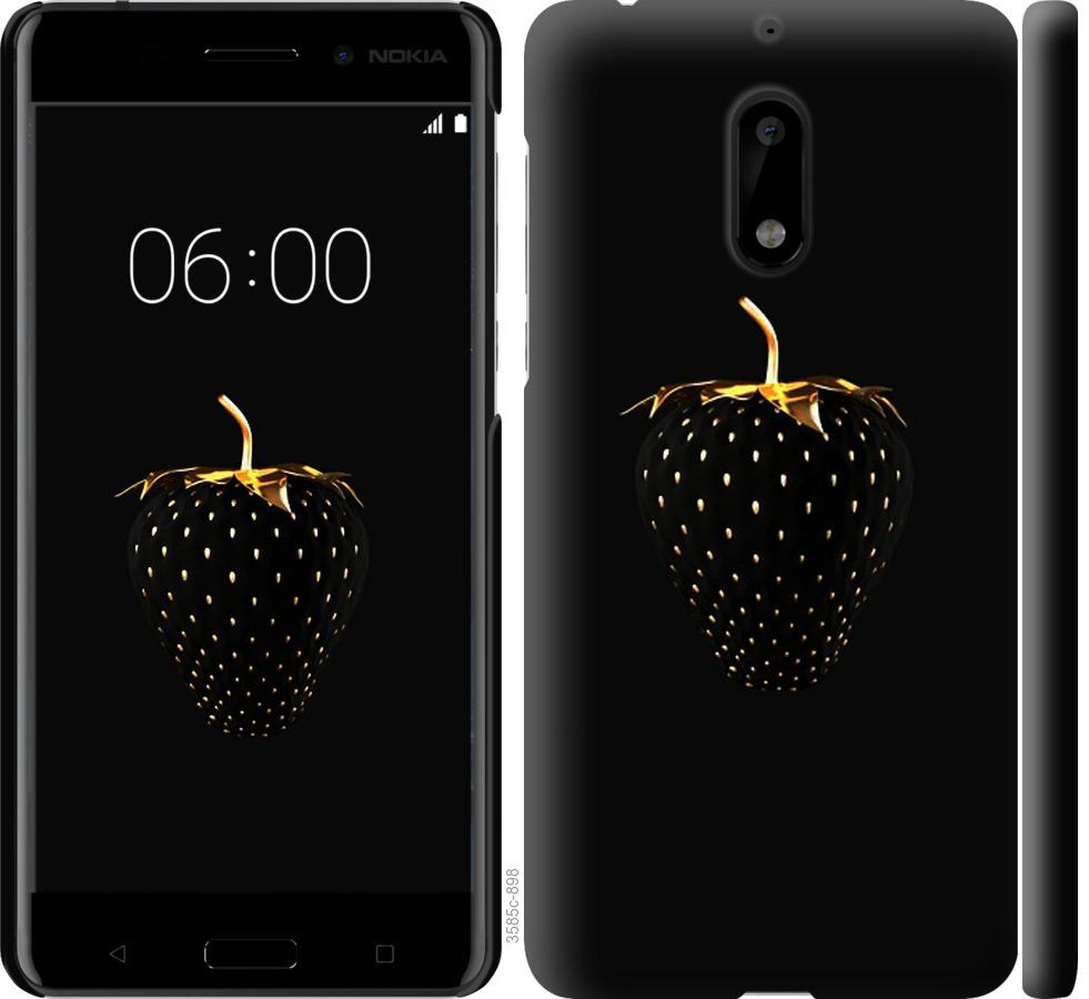 

Чохол на Nokia 6 Чорна полуниця