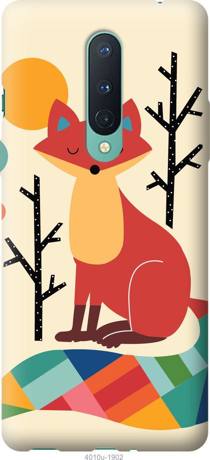 

Чехол на OnePlus 8 Pro Rainbow fox