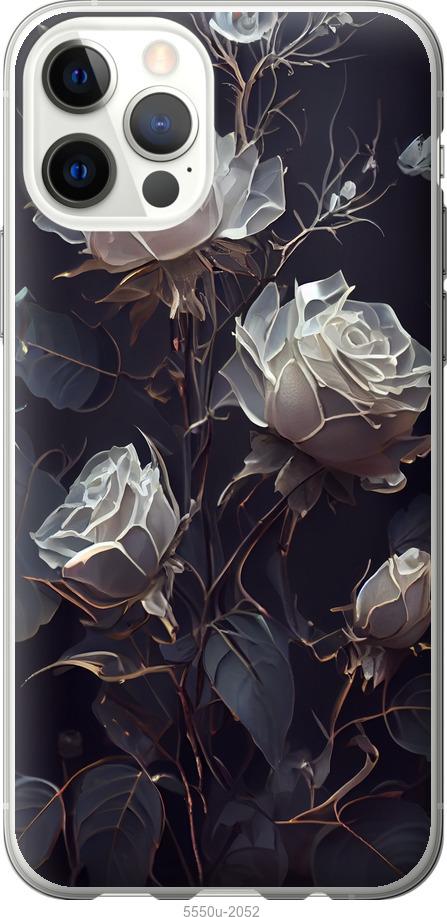 Чехол на iPhone 12 Розы 2