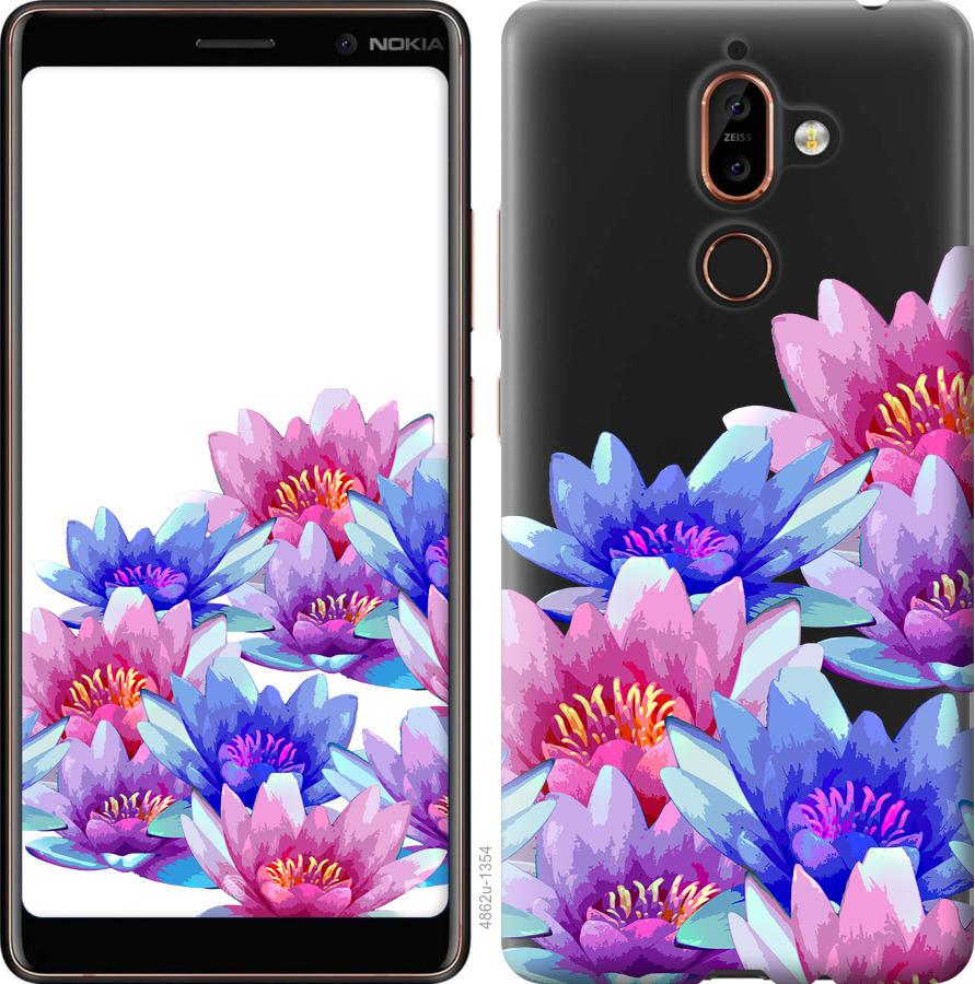 

Чехол на Nokia 7 Plus Лотос