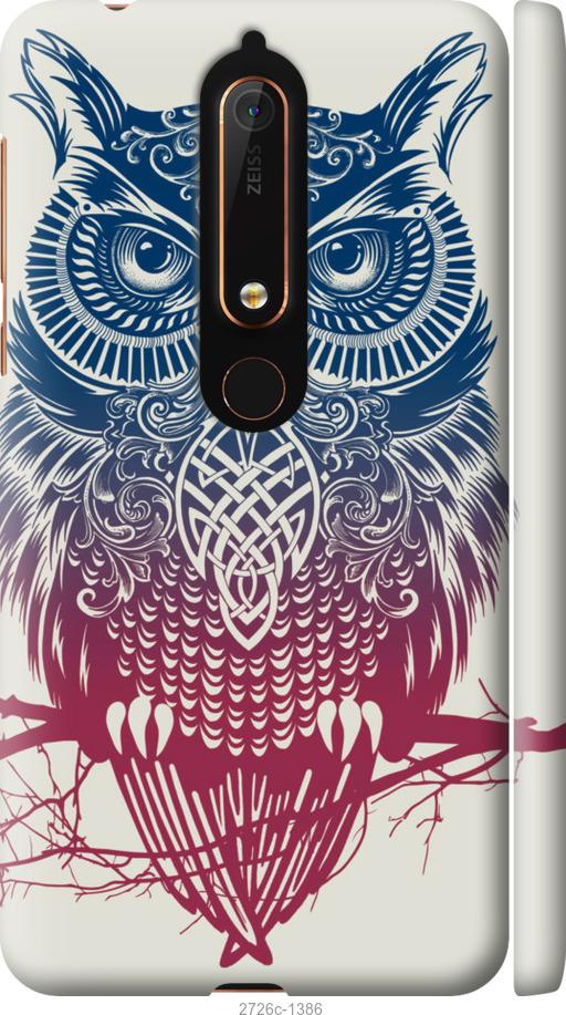 

Чехол на Nokia 6.1 Сова 2