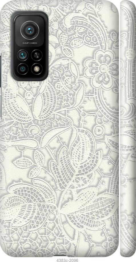 

Чохол на Xiaomi Mi 10T Біле мереживо