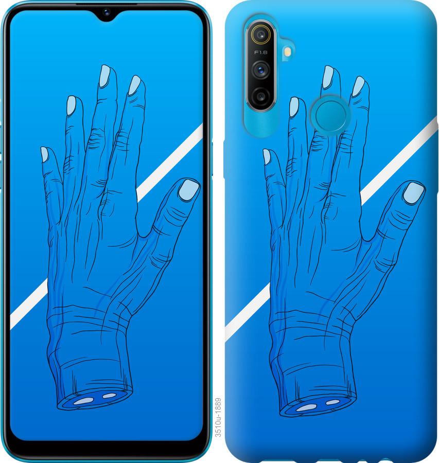 

Чохол на Realme C3 Синій, Рука, Лінія, Градієнт, Зомбі, Глибина