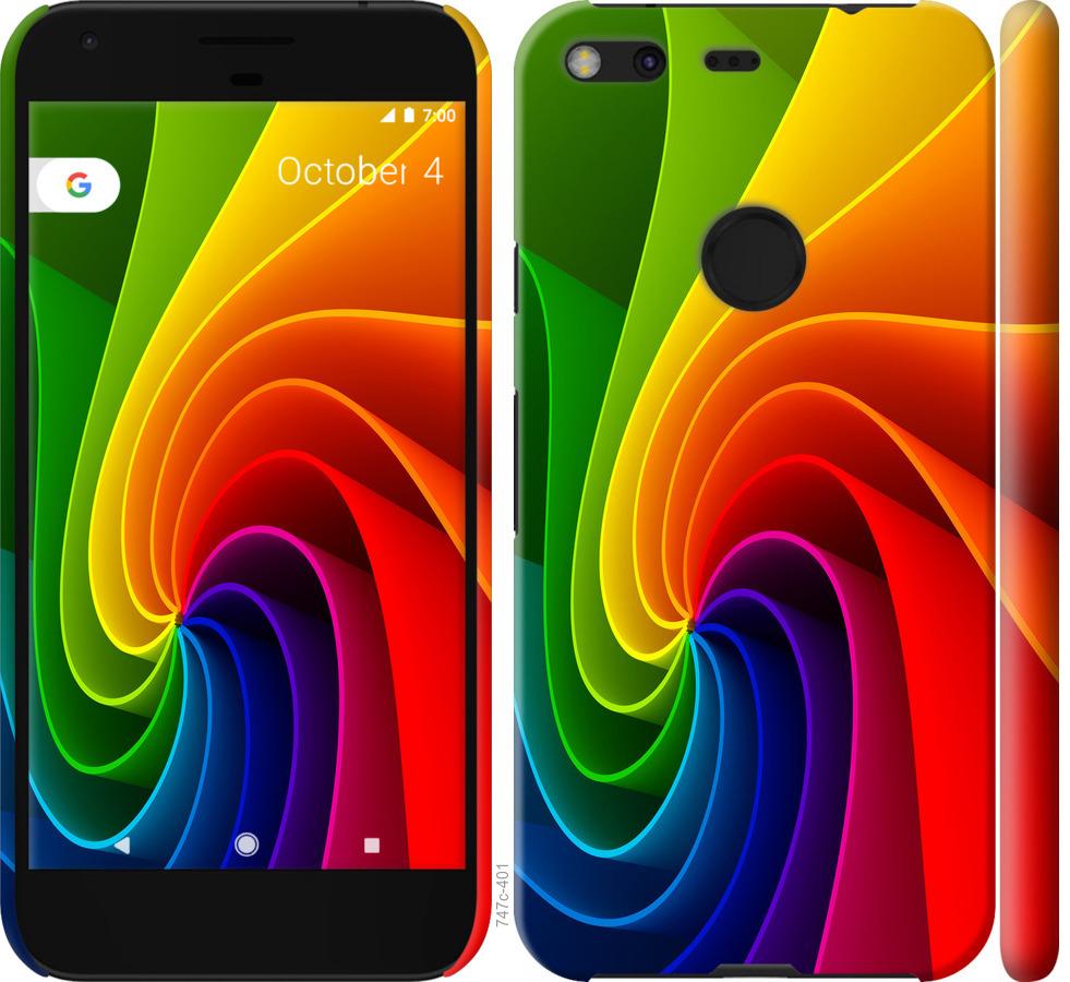 

Чохол на Google Pixel XL Райдужний вихор