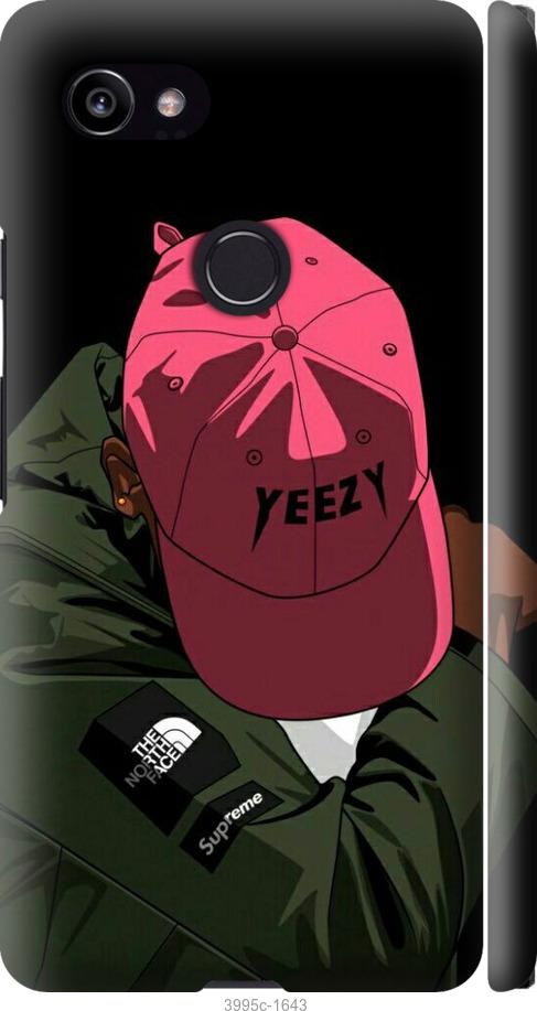 

Чехол на Google PixeL 2 XL logo de yeezy