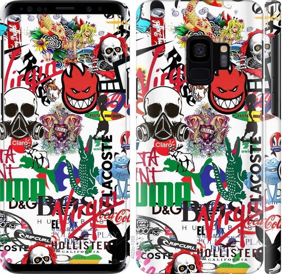 

Чохол на Samsung Galaxy S9 Many different logos
