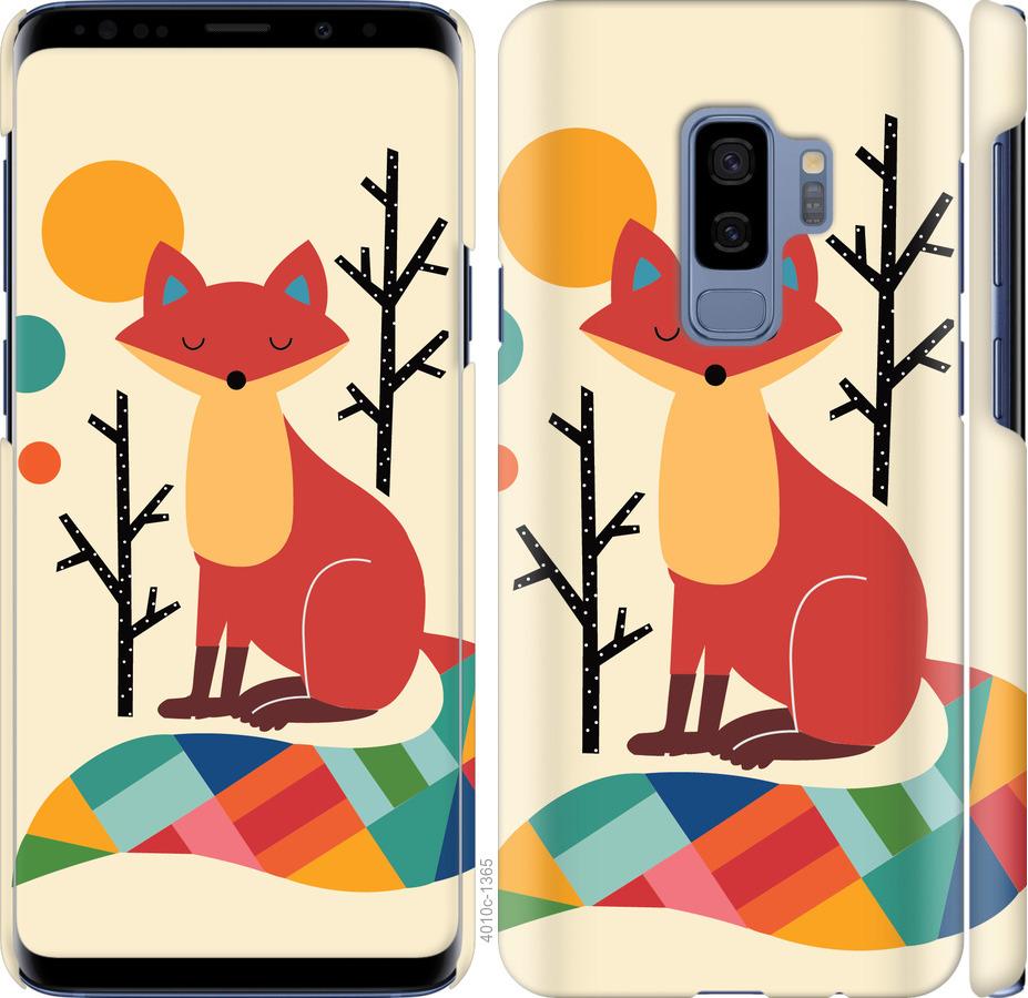 

Чехол на Samsung Galaxy S9 Plus Rainbow fox