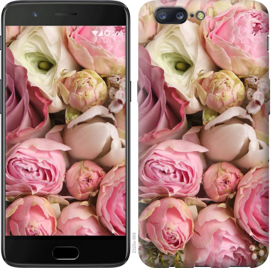 

Чехол на OnePlus 5 Розы v2
