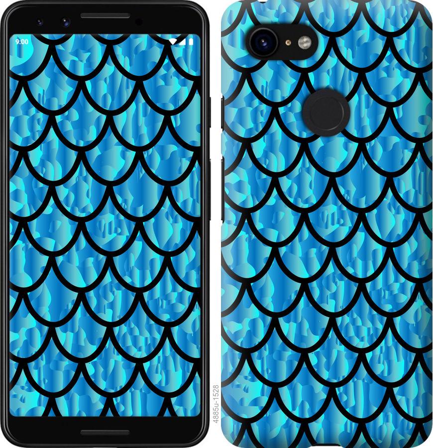 

Чехол на Google Pixel 3 Чешуя