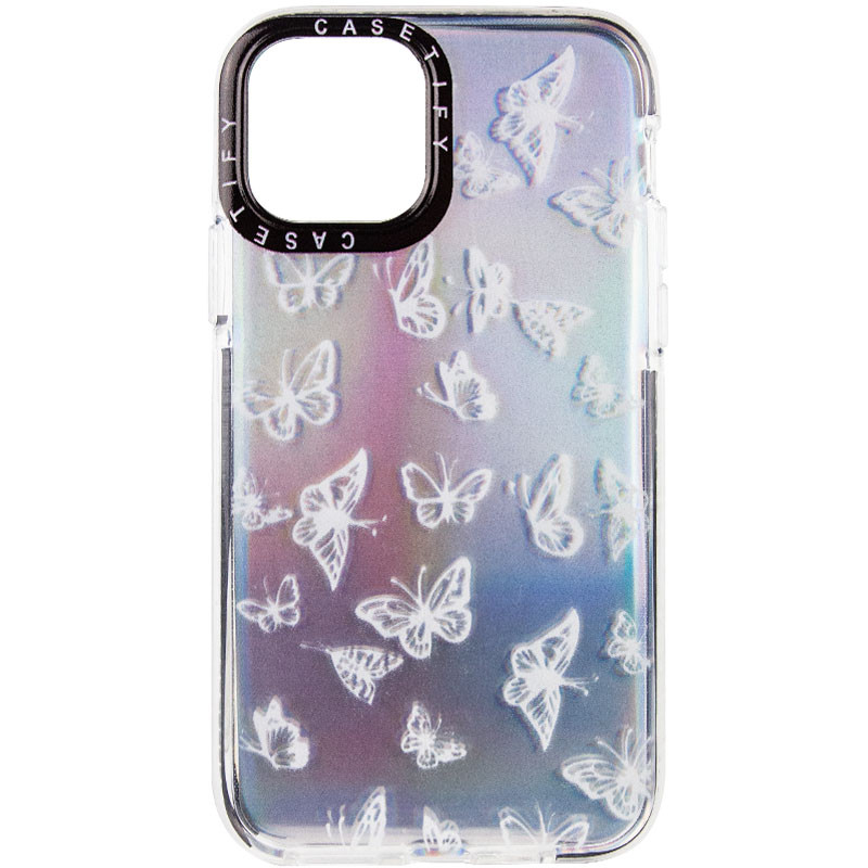 

TPU чехол Aurora Butterfly для Apple iPhone 12 Pro Max (6.7") Белый (196197)