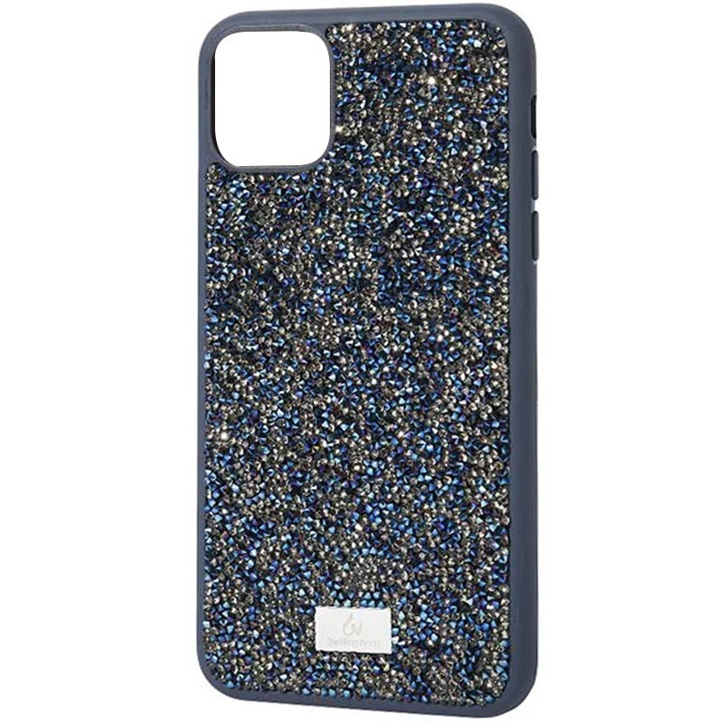 

TPU чехол Bling World Rock Diamond для Apple iPhone 15 (6.1") Синий (267110)