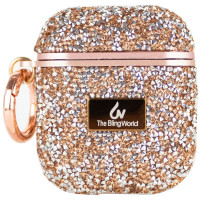 TPU чохол Bling World Rock Diamond для Чехлы для наушников AirPods