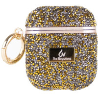 TPU чохол Bling World Rock Diamond для Чехлы для наушников AirPods