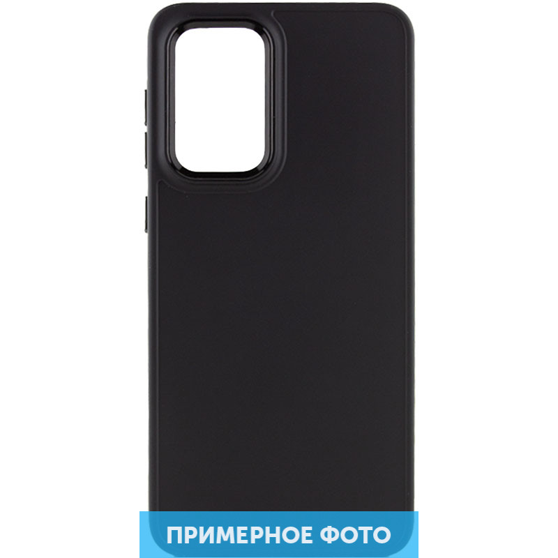 

TPU чехол Bonbon Metal Style для Samsung Galaxy S23 Ultra Черный / Black (245421)
