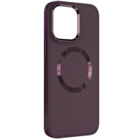 TPU чохол Bonbon Metal Style with MagSafe для Apple iPhone 13 (6.1")