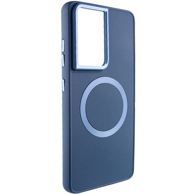 

TPU чехол Bonbon Metal Style with MagSafe для Samsung Galaxy S23 Ultra Синий / Cosmos Blue (258660)