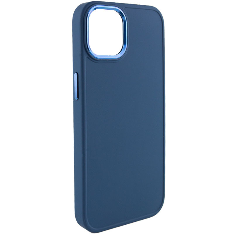 

TPU чехол Bonbon Metal Style для Apple iPhone 11 (6.1") Синий / Cosmos blue (215504)