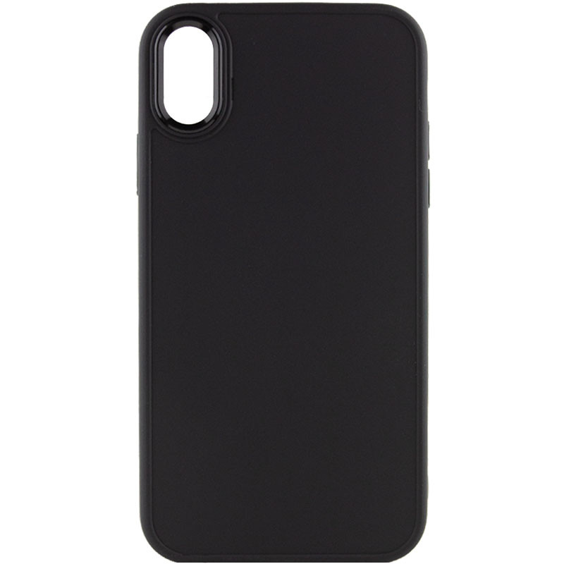 

TPU чехол Bonbon Metal Style для Apple iPhone XR (6.1") Черный / Black (215464)
