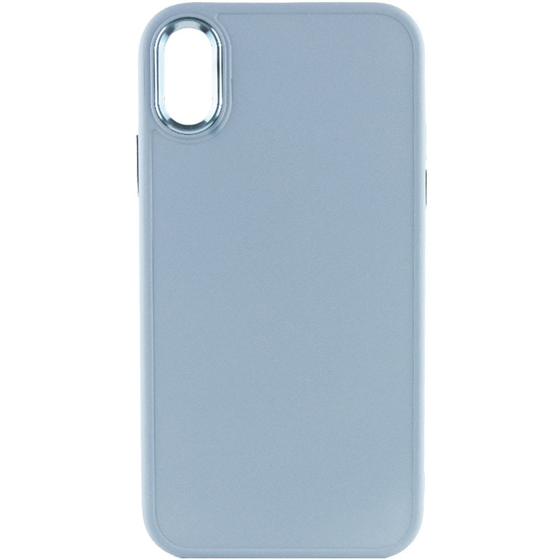 

TPU чехол Bonbon Metal Style для Apple iPhone XR (6.1") Голубой / Mist blue (215454)