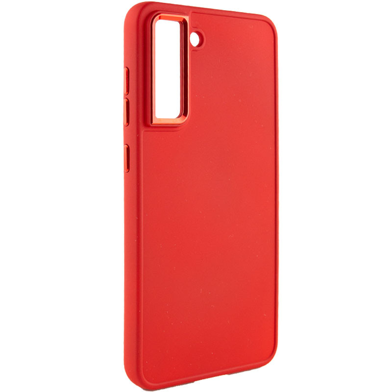 

TPU чехол Bonbon Metal Style для Samsung Galaxy S21 FE Красный / Red (215632)