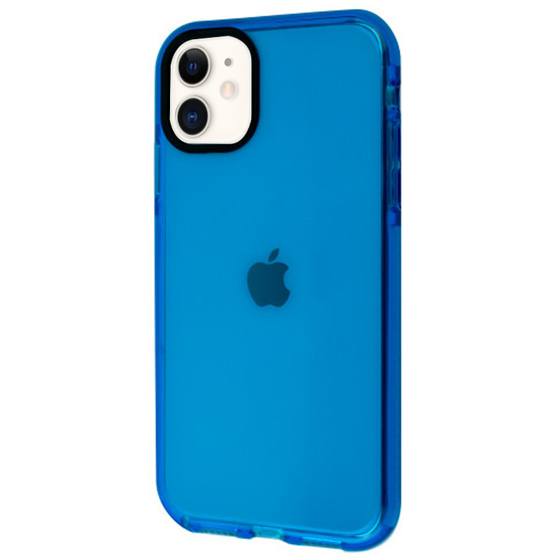 

TPU чехол Color Clear для Apple iPhone 11 (6.1") Blue (185008)