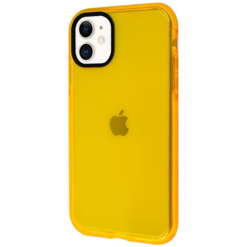 

TPU чохол Color Clear для Apple iPhone 11 (6.1") (Orange)