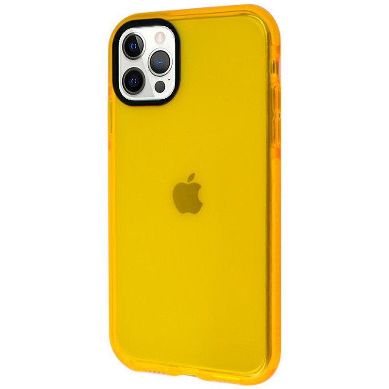 

TPU чохол Color Clear для Apple iPhone 12 (Orange)