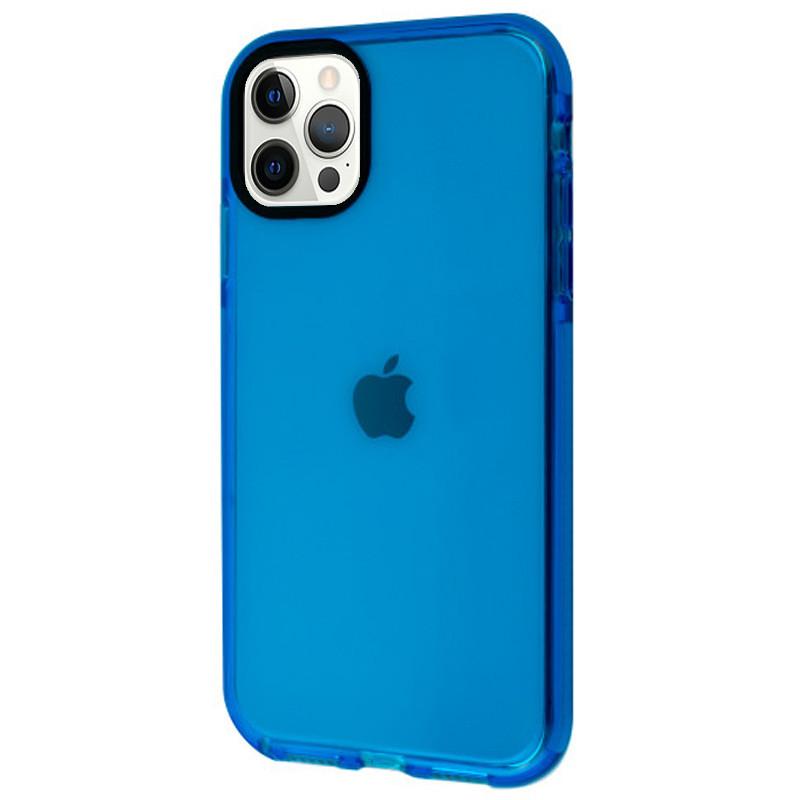 

TPU чохол Color Clear для Apple iPhone 12 Pro Max (Blue)