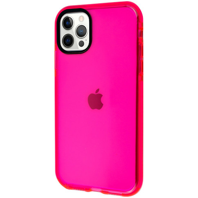 

TPU чехол Color Clear для Apple iPhone 12 Pro Max (6.7") Hot Pink (185023)