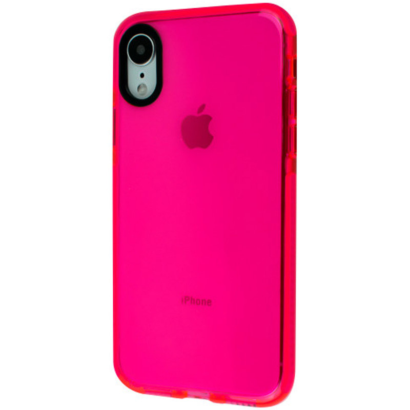 

TPU чохол Color Clear для Apple iPhone XR (6.1") (Hot Pink)