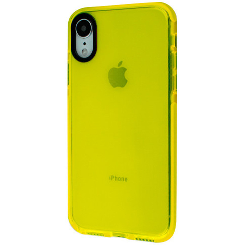 

TPU чохол Color Clear для Apple iPhone XR (6.1") (Yellow)