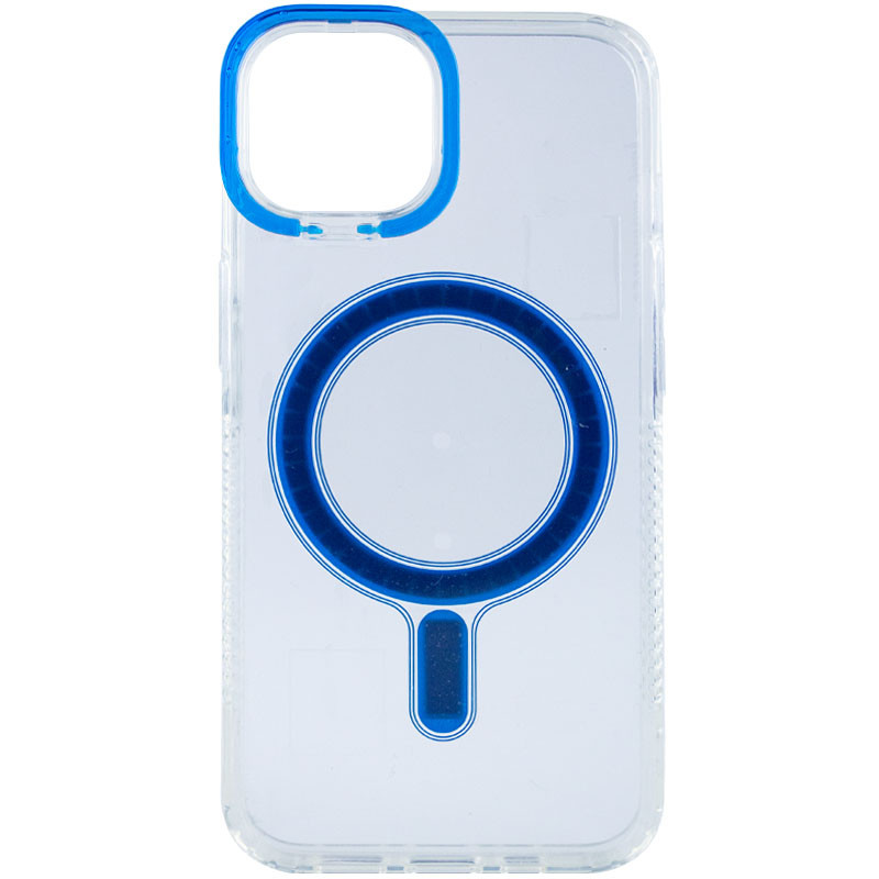 

TPU чехол ColorCam with Magnetic Safe для Apple iPhone 13 (6.1") Синий (219716)