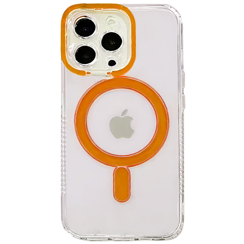 

TPU чехол ColorCam with Magnetic Safe для Apple iPhone 13 Pro Max (6.7") Желтый (219723)